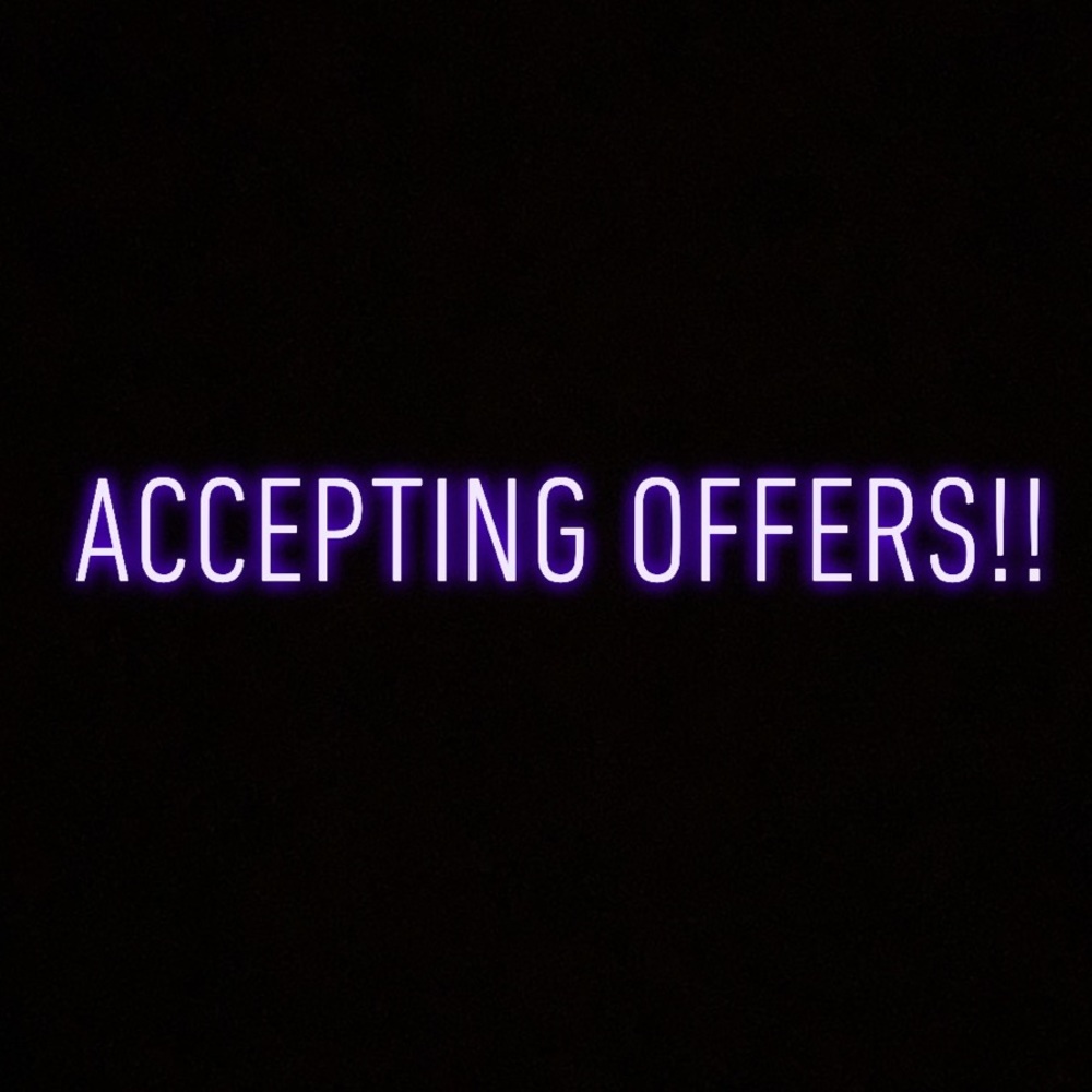 Feel free to make an offer!!
